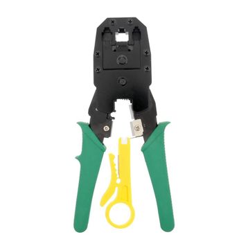 Tek-İş 528834 Siyah 4P-4C / 6P-6C / 8P-8C 3 lü Modüler İrtibat Pense