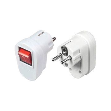 Tek-İş Erkek Topraklı Anahtarlı Fiş