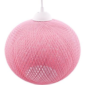 Tek-İş İp 30Q İp Kaplama Pembe Top Tekli Modern Sarkıt