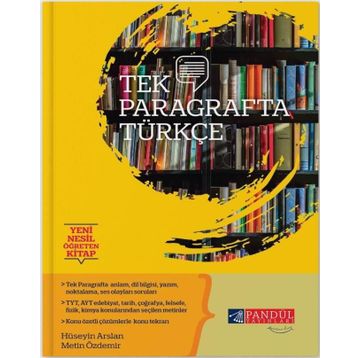 Tek Paragrafta Türkçe-Pandül Yayınları
