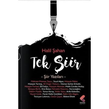 Tek Şiir Şiir Yazıları Halil Şahan