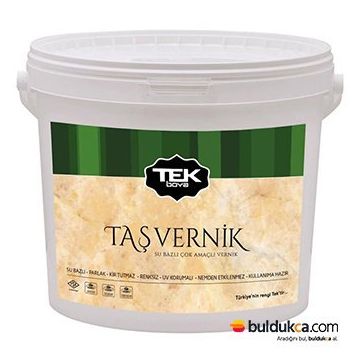 Tek Taş Vernik Su Bazlı Çok Amaçlı Vernik 2,5 lt
