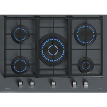 Teka 112570175 GZC 75330 XB Exactflame Stone Grey 70 cm Cam Gazlı Ocak