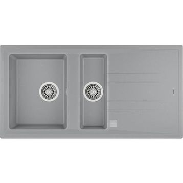 Teka 115360007 Stone 60 B-TG 1,5 Hazneli Metalik Gri Tegranite Eviye