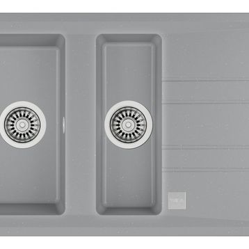 Teka 115360007 Stone 60 B-TG 1,5 Hazneli Metalik Gri Tegranite Eviye