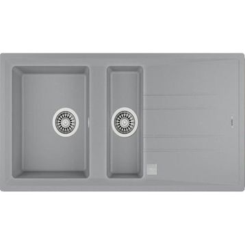 Teka 115360007 Stone 60 B-TG 1,5 Hazneli Metalik Gri Tegranite Eviye