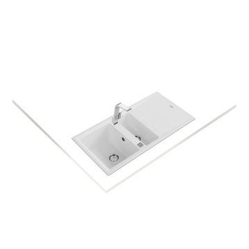 Teka 60 B-TG Stone Beyaz Granit Eviye