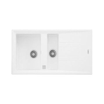 Teka 60 B-TG Stone Beyaz Granit Eviye