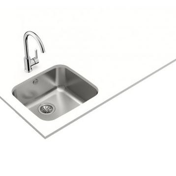 Teka Be Linea 45.40 Paslanmaz Çelik Tek Göz Tezgah Altı Eviye