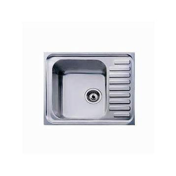 Teka Classic 1B Gri Paslanmaz Çelik Sol Eviye
