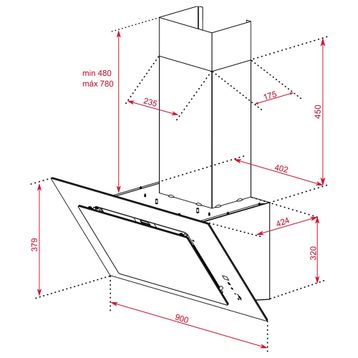 Teka DVT 98660 112930043 Duvar Tipi Davlumbaz