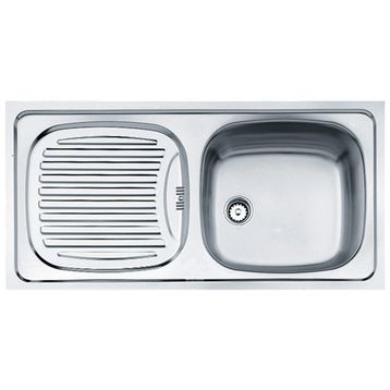 Teka EBM 45 Sağ Damlalıklı Paslanmaz Çelik Eviye
