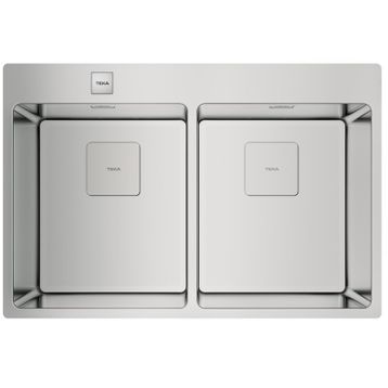 Teka Flexlinea RS15 2B 740 Paslanmaz Çelik Eviye