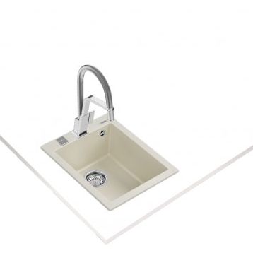 Teka Forsquare 34.40 TG Bright Cream Renkli Eviye