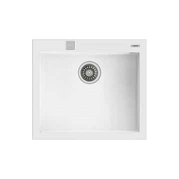 Teka Forsquare 50.40 Tek Hazne Tegranite Artic White Eviye