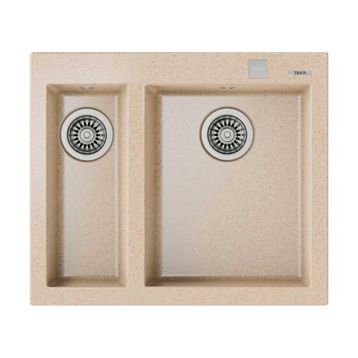 Teka Forsquare 590 TG Avena Beige Renkli Granit Eviye