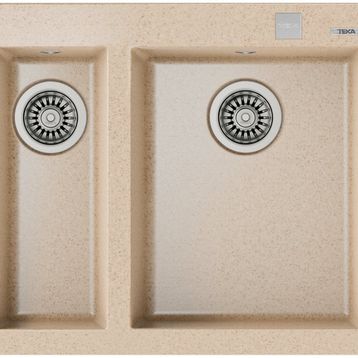 Teka Forsquare 590 TG Avena Beige Renkli Granit Eviye