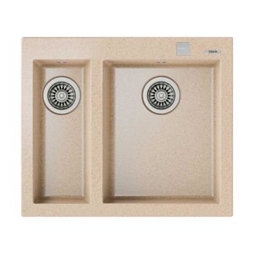 Teka Forsquare 590 TG Avena Beige Renkli Granit Eviye