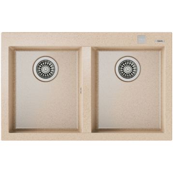 Teka Forsquare 790 TG Avena Beige Renkli Granit Eviye