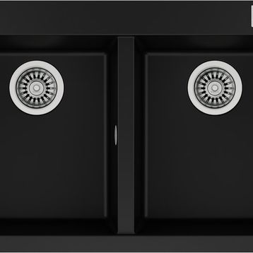Teka Forsquare 790 TG Black Renkli Granit Eviye