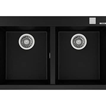 Teka Forsquare 790 TG Black Renkli Granit Eviye