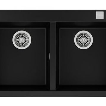 Teka Forsquare 790 TG Black Renkli Granit Eviye