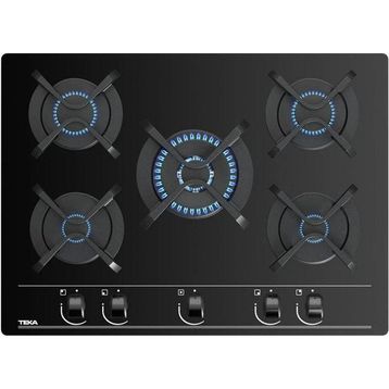 Teka GBC 75030 KBC BK E4 5 Göz Siyah Cam Ocak