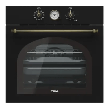 Teka HRB 6300 AT 70 l Turbo Siyah Ankastre Fırın
