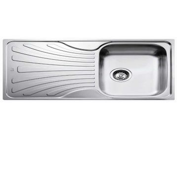 Teka NERİSSA50B Sol Damlalıklı Çelik Evye