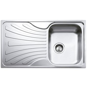 Teka NERİSSA50B Sol Damlalıklı Çelik Evye