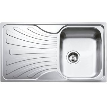 Teka NERİSSA50B Sol Damlalıklı Çelik Evye