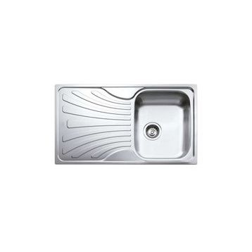 Teka NERİSSA50B Sol Damlalıklı Çelik Evye