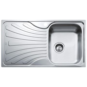 Teka NERİSSA50B Sol Damlalıklı Mikro Keten Evye
