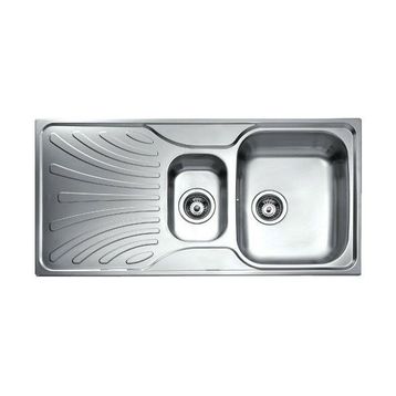 Teka NERİSSA60B Sol Damlalıklı Çelik Evye