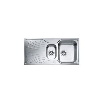 Teka NERİSSA60B Sol Damlalıklı Çelik Evye