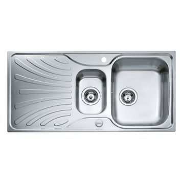 Teka NERİSSA60B Sol Damlalıklı Çelik Evye