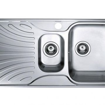 Teka NERİSSA60B Sol Damlalıklı Çelik Evye