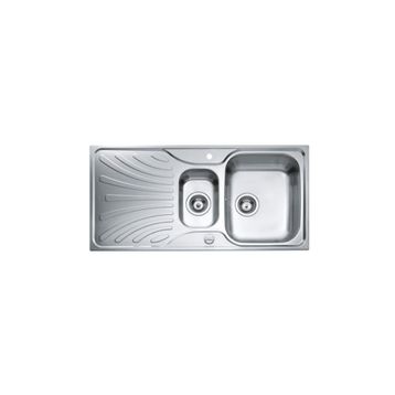 Teka NERİSSA60B Sol Damlalıklı Çelik Evye