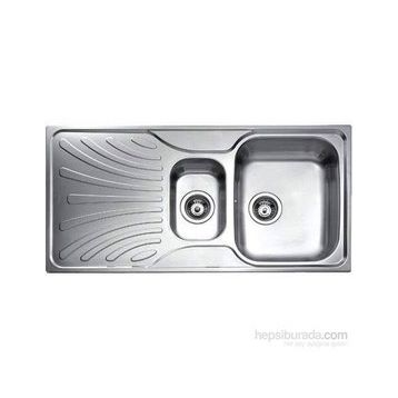 Teka NERİSSA60B Sol Damlalıklı Mikro Keten Evye