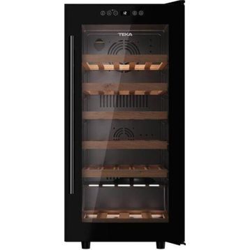 Teka RVF 10032 GBK Siyah 32 Sişe Kapasiteli Solo Şarap Soğutucusu