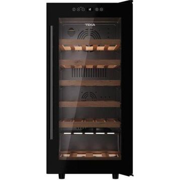 Teka RVF 10032 GBK Siyah 32 Sişe Kapasiteli Solo Şarap Soğutucusu