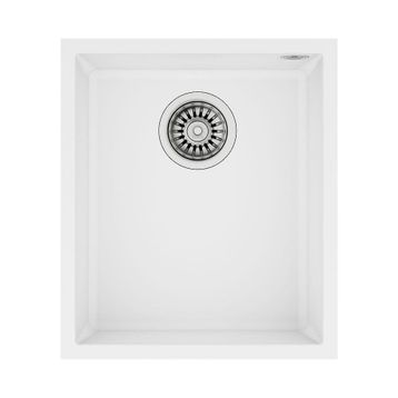 Teka Square 34.40 TG Artic White Renkli Granit Eviye