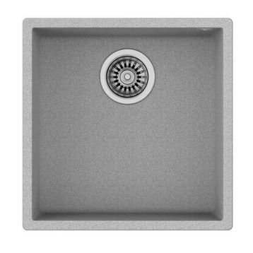 Teka Square 40.40 Tek Hazneli Tegranite Gri Eviye