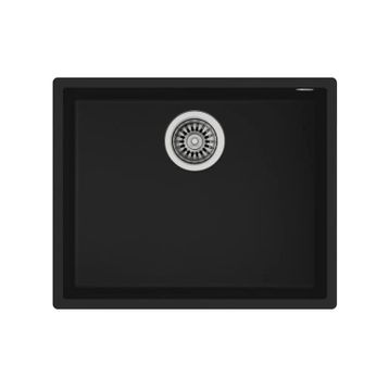Teka SQUARE 50.40 Siyah Tezgah Altı Granit Eviye