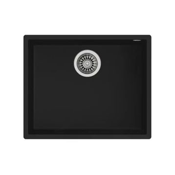 Teka SQUARE 50.40 Siyah Tezgah Altı Granit Eviye