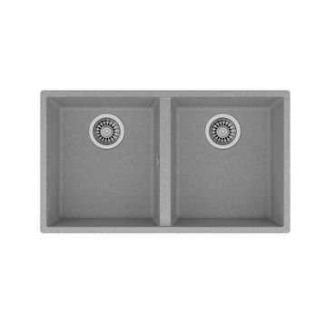 Teka Square 760 TG Stone Grey Renkli Granit Eviye