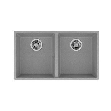 Teka Square 760 TG Stone Grey Renkli Granit Eviye