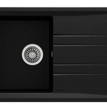 Teka Stone 50 B-tg Siyah Granit Evye
