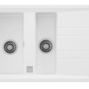 Teka Stone 60 B-tg 1½b 1d Beyaz Granit Evye