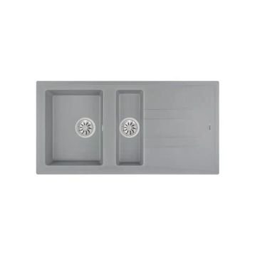 Teka Stone 60 B-Tg Metalik Gri Granit Eviye